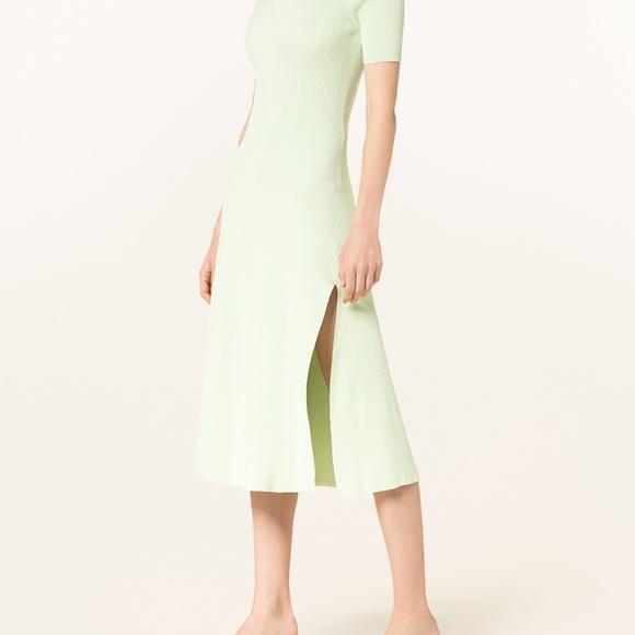 Maje Dresses & Skirts - NWT! Maje Rib- knitted Scoopback midi Dress.